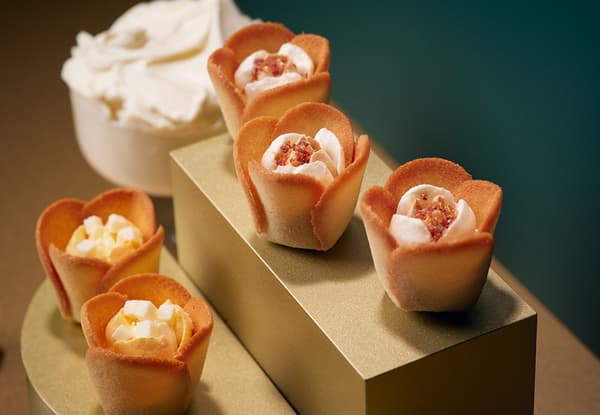 Tulip Rose Butter & Cheese