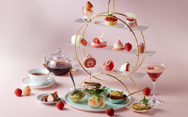 아사쿠사 뷰 호텔의 스프링 컬렉션 애프터눈 티