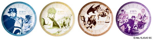 Four character plates