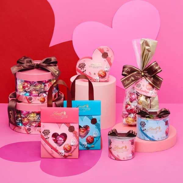 Lindt Valentine Collection 2026 Main Visual