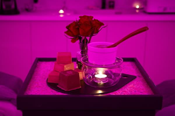 Productos de spa utilizados en ¿The Comforter?