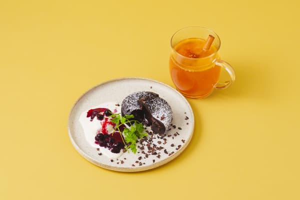 Fondant Chocolat orangé Style