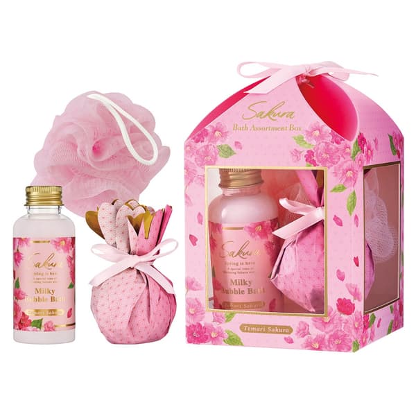 Juego de baño (caja) Temari Zakura