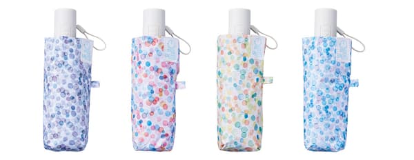 Automatic opening/closing colorful dot variations