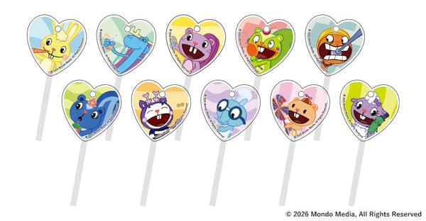 Brillante y regordete, ¡como un caramelo de piruleta real!