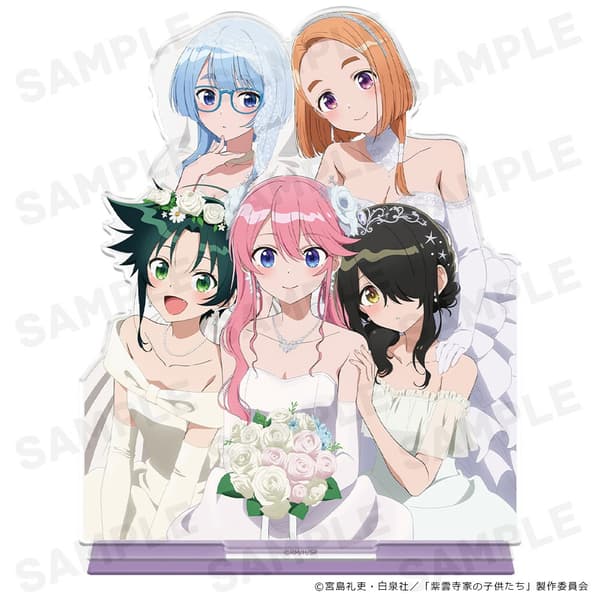 The Shiunji Family Children Acrylic Character Stands