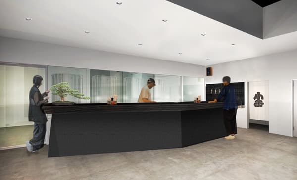 Vista interior de la cervecería y el pub