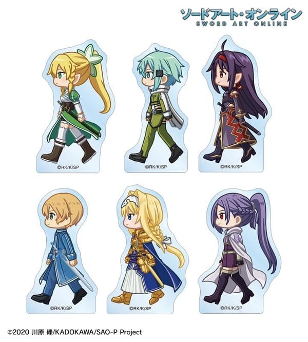 刀劍神域 交易 Chibi-toko 壓克力吉祥物 ver.B