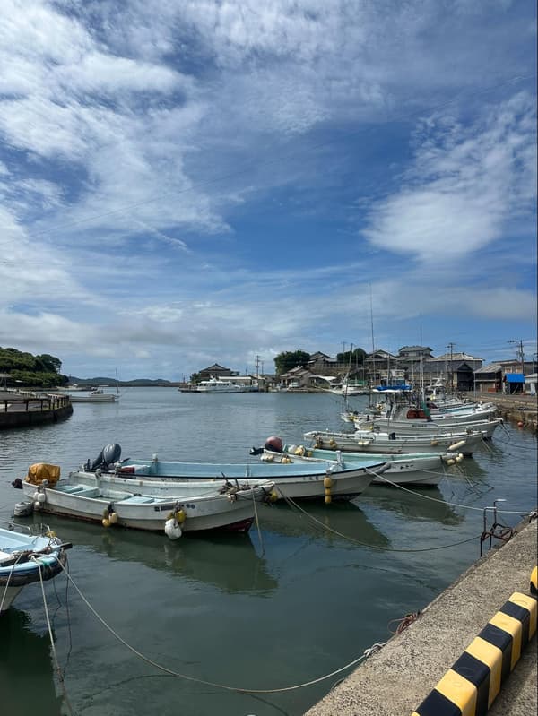 Vista del pueblo de pescadores de Konoura 1