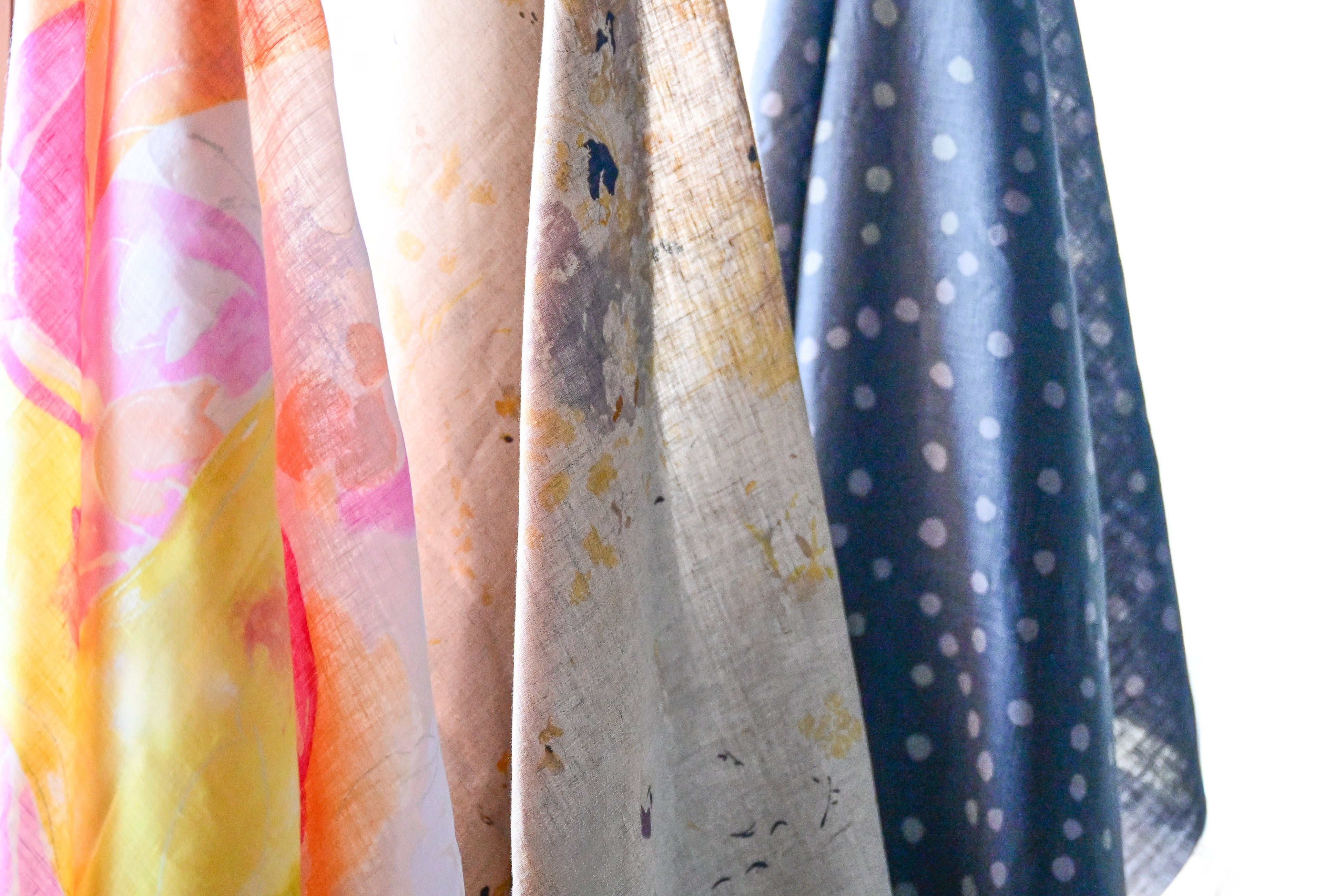 当地纺织设计师伊藤尚美的“nani IRO”品牌亚麻面料