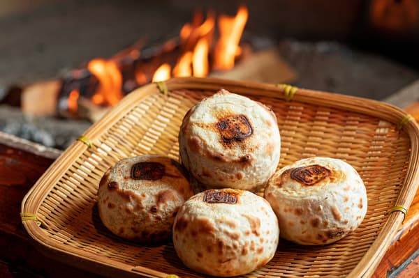 烤饼屋招牌灰焼き烤饼