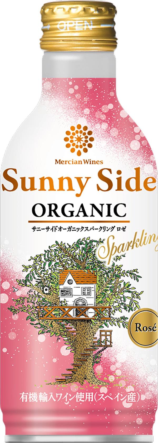 Kaleng Rosé Sparkling Organik Sunnyside Mercian Wines