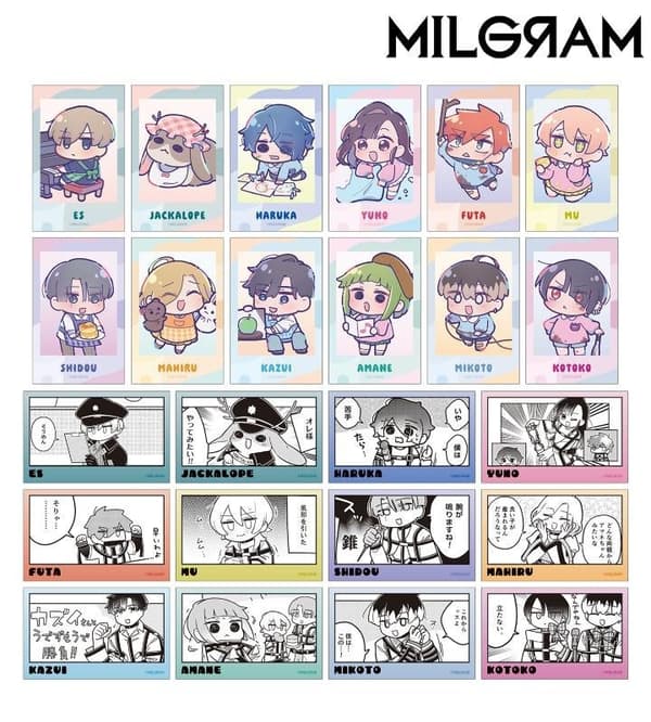 MILGRAM Minigram Kindergarten Ver. Trading Illustration Card