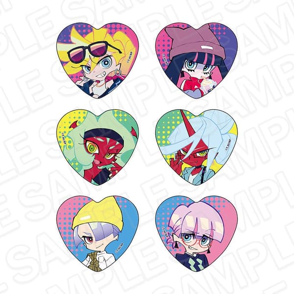 Heart-shaped Can Badge (Random) – Outing ver.
