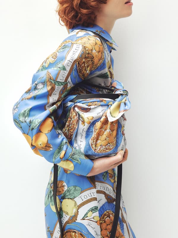 Blouse, Skirt and Scarf Bag