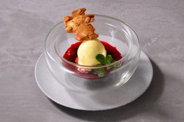 推薦的水果聖代