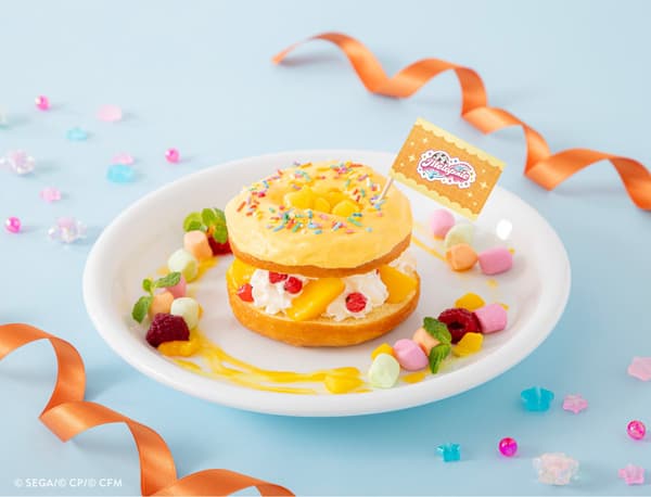 Mango Donut Sandwich