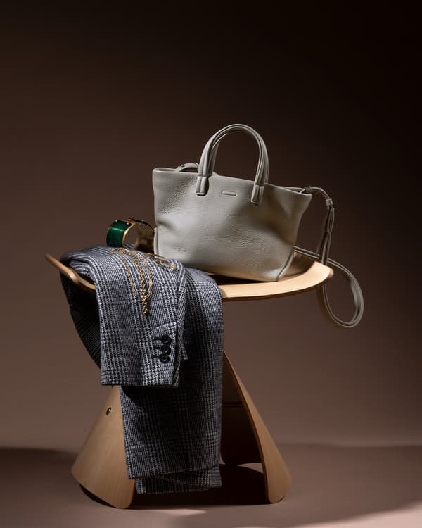 Tote - Mini (White Beige)