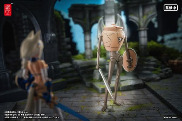 Pot Mimic with sword