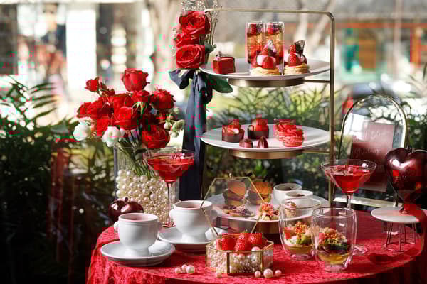 Strawberry & Rose Afternoon Tea 