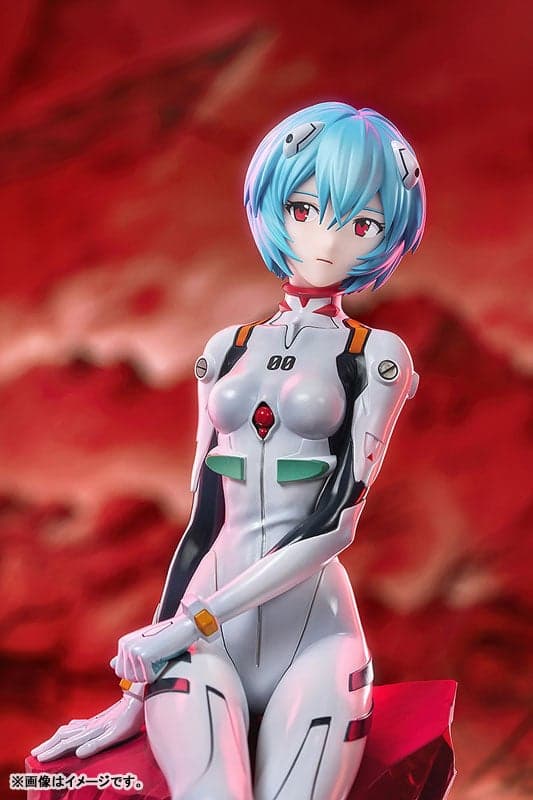 Rei Ayanami — vista trasera