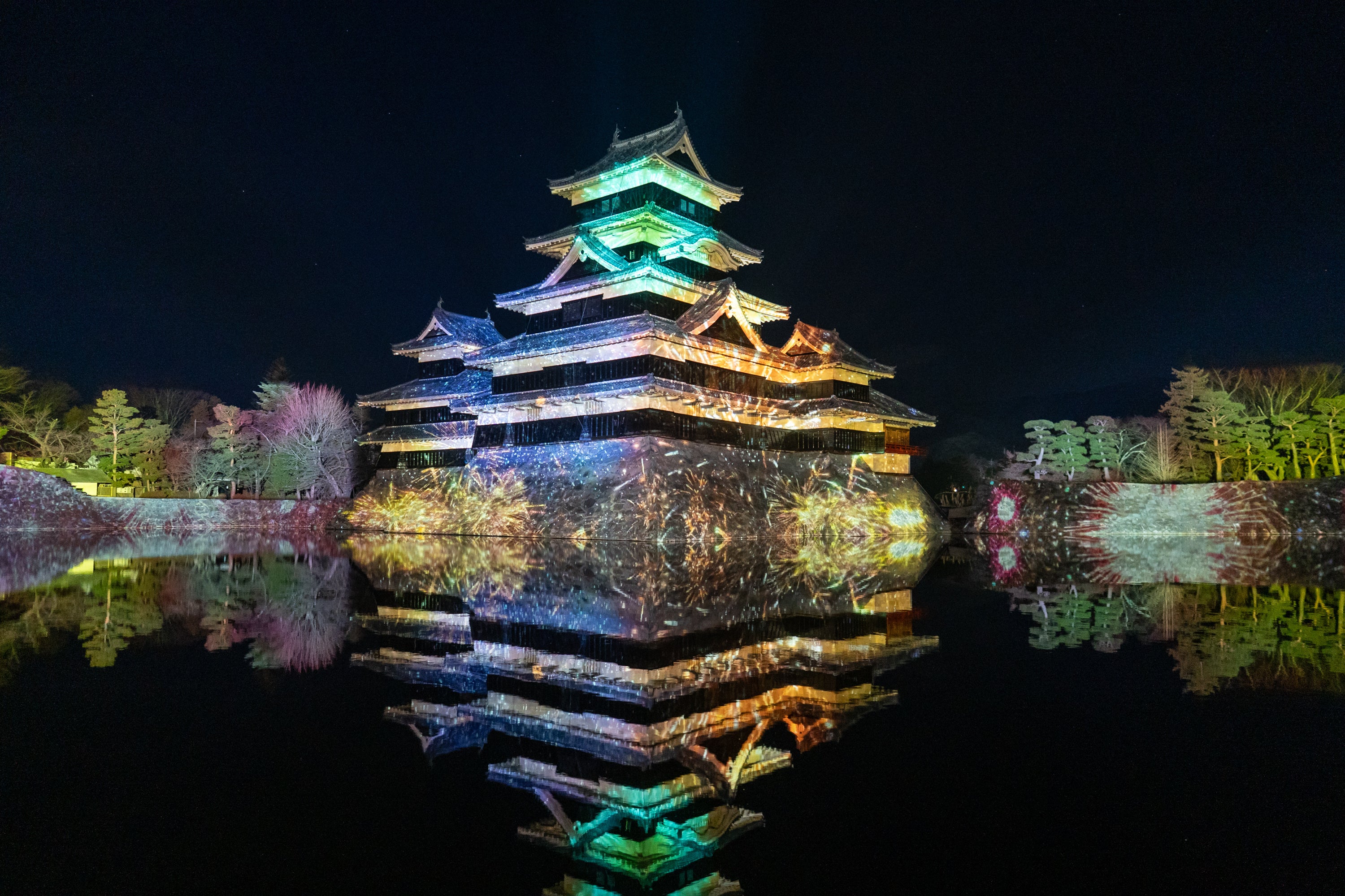 National Treasure Matsumoto Castle Tower Projection Mapping 2025-2026