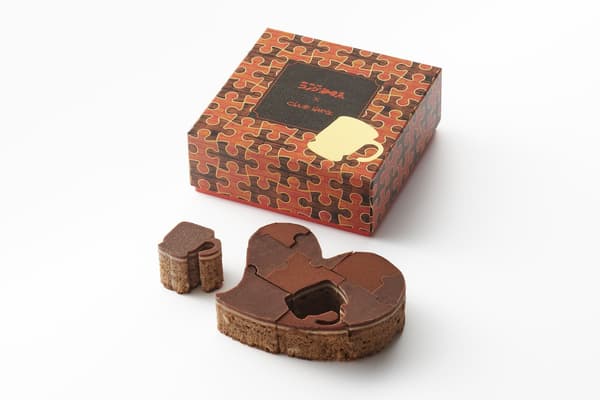 心型布朗尼 客美多綜合咖啡口味