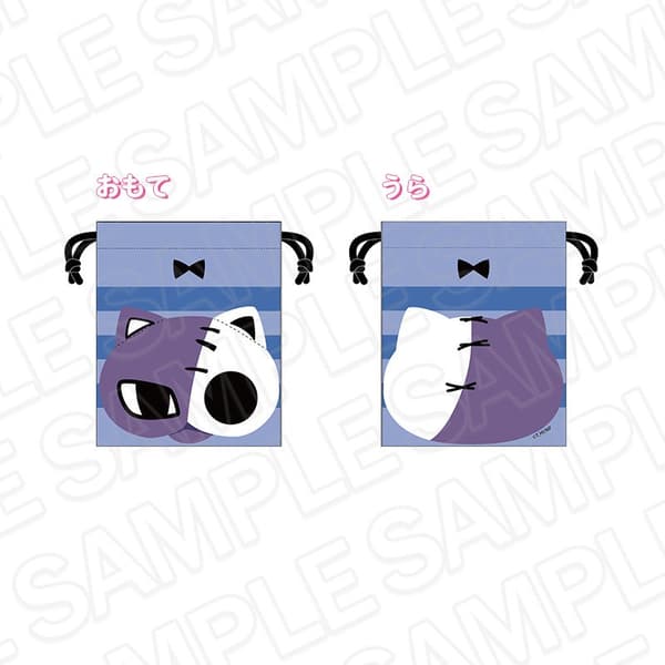 Honekoneko Drawstring Bag