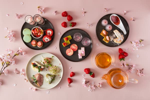 Té de la tarde primaveral en THE PENTHOUSE