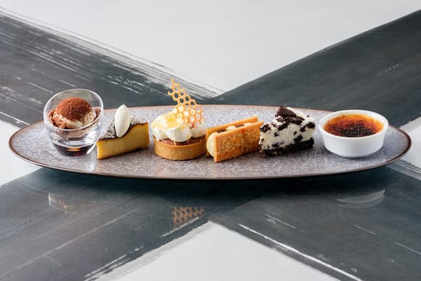 Cheese Afternoon Tea presentation