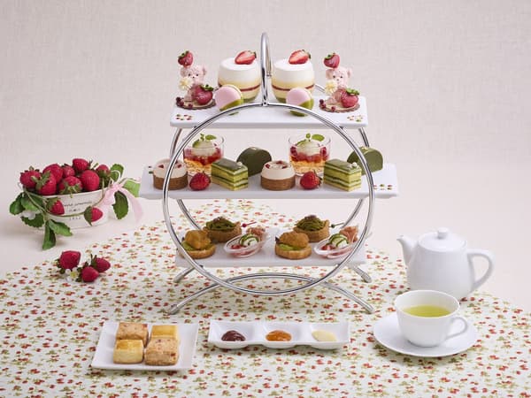 Strawberry & Matcha Afternoon Tea