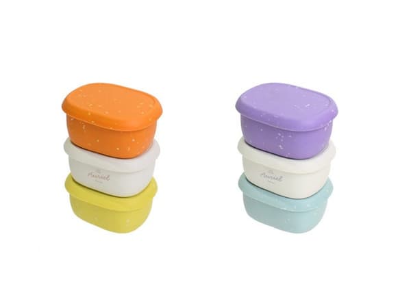 Oriel Silicon Food Container 3P Set L