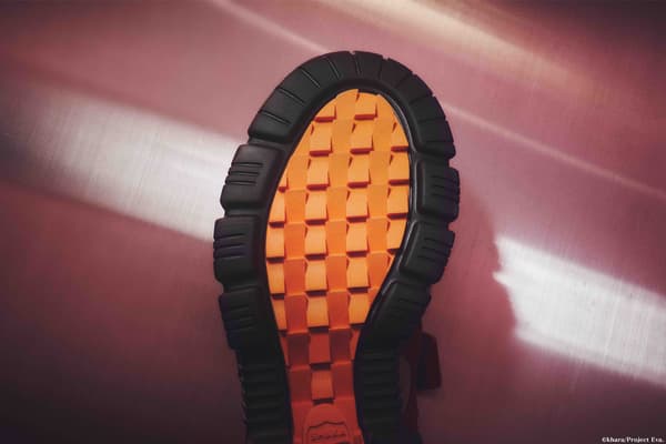 Outsole details matched to each colorway