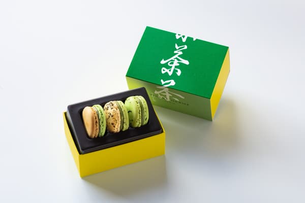 Macaron Ureshino Tea 3-piece assortment