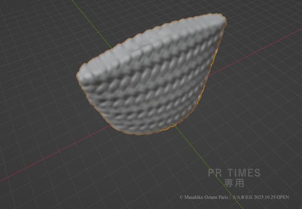 Piezas de arte como pasteles nacen de dicho modelado digital