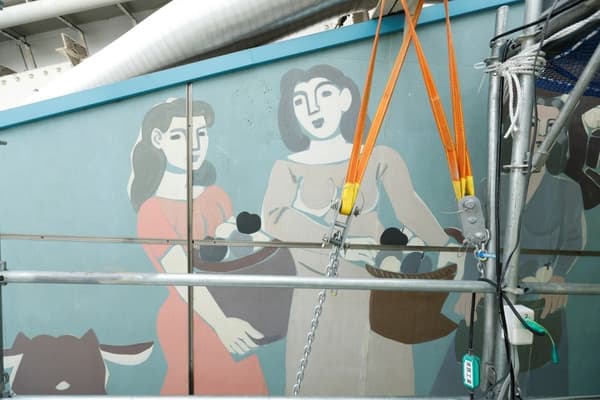 Freedom during restoration (detail)