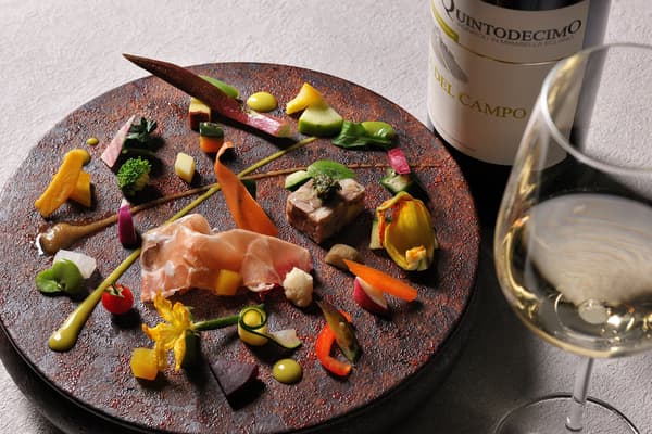 Aperitivo de viñedo