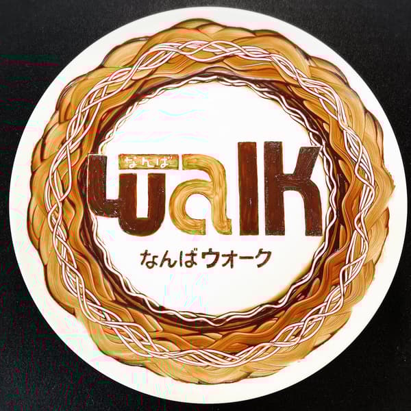 การจัดแสดงศิลปะช็อกโกแลตที่มีตัวละคร Namba Wan