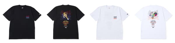 Tampilan depan dan belakang T-shirt Katun Lengan Pendek