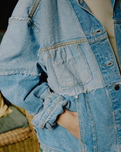 เสื้อแจ็กเก็ตยีนส์ Reversible Remake