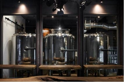 Konohana Brewery sake brewing area