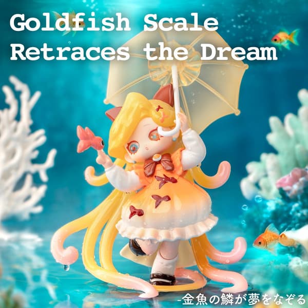 MEMIMO Figure - Goldfish Scale Retraces the Dream