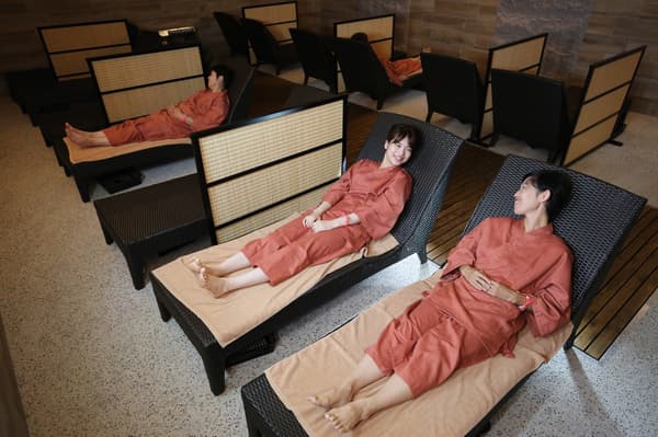 라돈 온천 시설