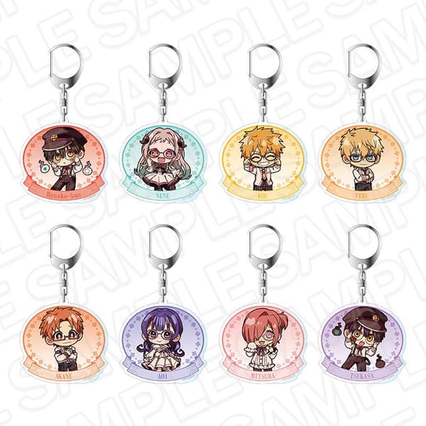 Hologram Keychain Glasses Deformed Ver.