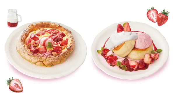 Strawberry Fair menu items