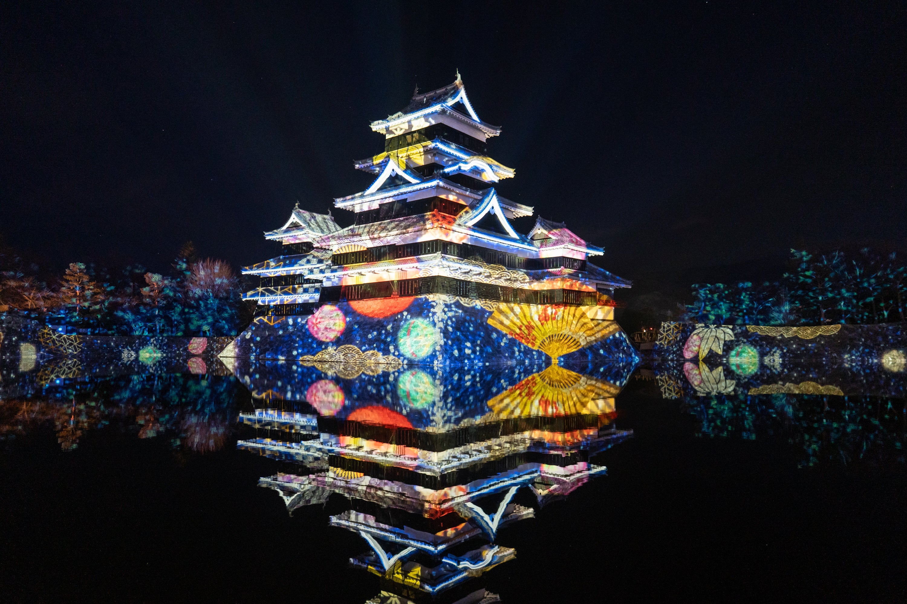 National Treasure Matsumoto Castle Tower Projection Mapping 2025-2026