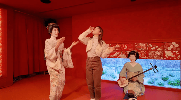 在虎虎游戏中失败并再次受到清酒惩罚