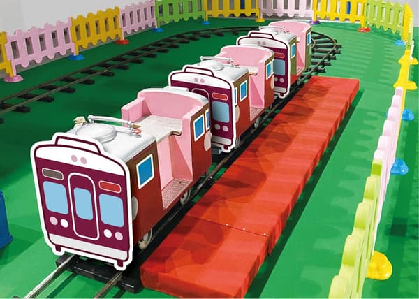 한큐 삼번가 미니 기차 체험