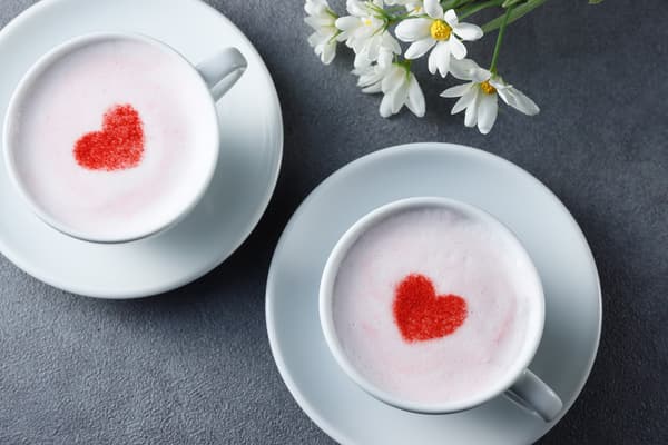 Double Chocolate Heart Latte