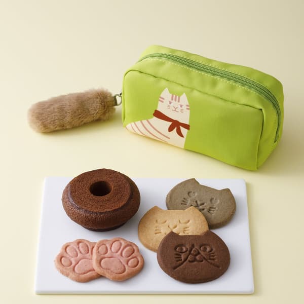 Bolsita de dulces de gato (verde pistacho)